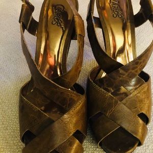 Carlos Santana Sandals Sz 8